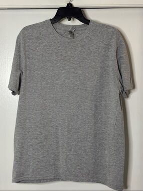 Unisex Grey Crewneck T-Shirt